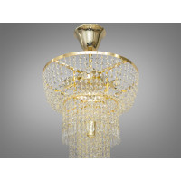 Современная хрустальная люстра каскад люстра Diasha FH012/400x1200G-2