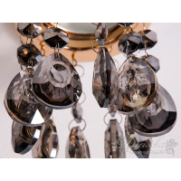 Точковий світильник із кришталевими підвісками Diasha 6042CGD-SM