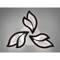 Стельова світлодіодна люстра з пультом, диммером, підсвічуванням, 55W Diasha 2455/3BKLED3colordimmer