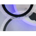 Люстра стельова LED Diasha біла 6 кілець 74W димер Diasha AD8180/3+3BKLED3colordimmer