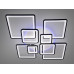 Сучасна LED люстра з пультом, диммером та підсвіткою, 225W Diasha 8160/8BKLED3colordimmer