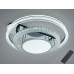 Стельова люстра LED Diasha хром 195W до 33 м² Diasha 8818/800+600+400