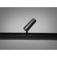 Магнітний трековий світильник направленого світла, 10 Вт, чорний Diasha QY-CX120B/10W-BK