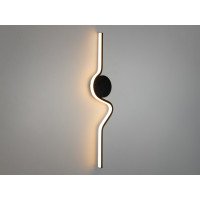 Ультрасучасне, модне світлодіодне бра потужністю 20 Вт, чорний Diasha 9093/600BK