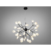 Декоративная люстра в зал 36 лампочки Diasha 887-36ABK