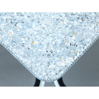 Люстра стельова Diasha LED біла чорна 130W димер Diasha 2568WH+BKDIMMER