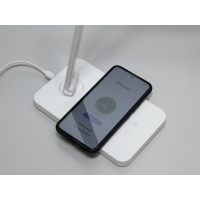 Светодиодная настольная лампа с USB Diasha A855WHwirelesscharge
