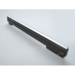 Лінійний поворотний трековий led світильник магнітний, 36Вт, чорний Diasha QY-CX20C-600D-BK