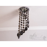 Точковий світильник із кришталевими підвісками Diasha 6013CCH-SM