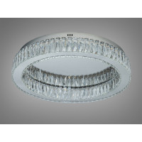 Стельова кришталева LED люстра Diasha 70Вт хром Diasha 587/600CH