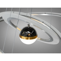 Світлодіодна люстра на підвісах з додатковим підсвічуванням, 140 Вт Diasha 2328-800+600+400NEWHR