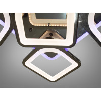 Люстра светодиодная потолочная с пультом управления Diasha S8060/4+1BHR LED 3color dimmer