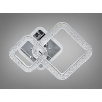 Стельова світлодіодна люстра з пультом, підсвіткою, 40W, золото Diasha 2205/2HRLED3colordimmer