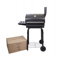 Гриль мангал барбекю угольный с крышкой LV 20021707K