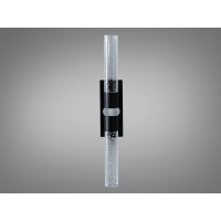 Дизайнерське чорне світлодіодне бра в вітальню, 6 Вт Diasha F3872BK