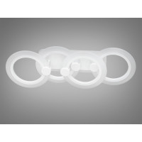 Led люстра потолочная с пультом 50W Diasha HA8022/2+2WHLED3colordimmer