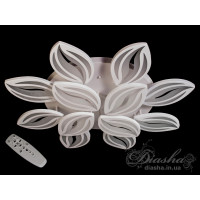 Cветодиодная люстра Diasha 8092/8+4WH LED 3color dimmer