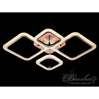 LED люстры в спальню с пультом Diasha A8060/2+2HR LED dimmer 