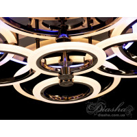 Cветодиодная люстра Diasha A8022/8BHR LED 3color dimmer