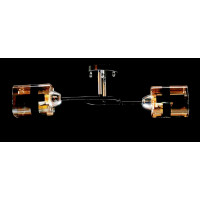 Люстра с плафонами  L6938B/2 (BLK+CR) Splendid-Ray
260799