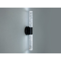 Гармонійне чорне світлодіодне бра, 6 Вт Diasha 9151-BBK