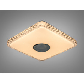 Люстра стельова смарт Diasha біла 70 Вт RGB BT Diasha DB-8501C/400x400RGB+MP3+TUYA