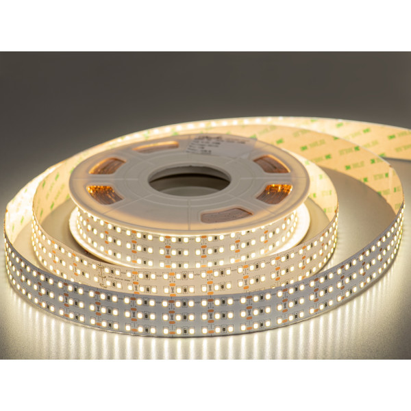 LED стрічка 12в, 360 діодів на метр, 30мм, нейтральний Diasha N12-2835-360-NW-20-30