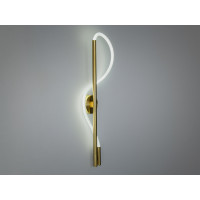 Якісний світлодіодний настінний світильник Мотузка, 14W, бронза Diasha 9607-GAB3color