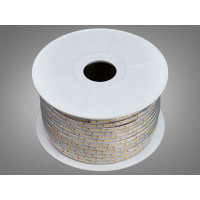 LED стрічка 24в, 180 шт/м, герметична, 8мм, теплий Diasha N24-2835-180-WW-65-8