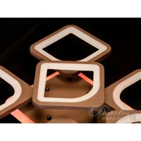 Люстра потолочная светодиодная с пультом Diasha S8060/6+2CF LED 3color dimmer 