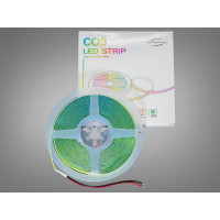 COB LED стрічка 12В, 320 діодів на метр, 8мм, зелений Diasha P12-COB-320-GREEN-20-8