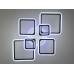 LED люстра смарт світильник з ІЧ пультом та диммером, 110W Diasha A8160/6BKLED3colordimmer