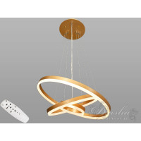 Люстра кольца Diasha D8174-600+400+200G dimmer