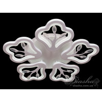 Люстра светодиодная потолочная с пультом Diasha 1841/5WH LED 3color dimmer