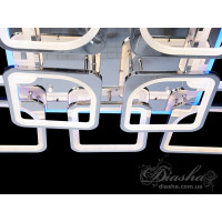 Люстры светодиодные Diasha 8060/8+4HR LED 3color dimmer