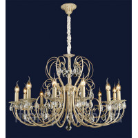 Прованс на 10 свечей белое золото Levistella Ris-x9648-10белый/золото Прованс на 10 свечей белое золото Levistella Ris-x9648-10белый/золото