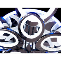 Cветодиодная люстра Diasha 8059/5+5BHR LED 3color dimmer 