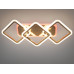LED люстра під стелю з пультом, підсвіткою, 75W, хром Diasha A8160/2+1GLED3colordimmer