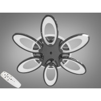 Cветодиодная люстра в спальню с пультом Diasha 1673/6BHR LED 3color dimmer Cветодиодная люстра в спальню с пультом Diasha 1673/6BHR LED 3color dimmer
