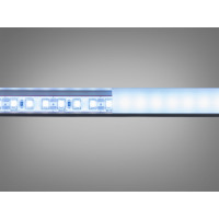 LED стрічка 12в, 120 шт/м, герметична, 8мм, холодний Diasha N12-2835-120-CW-68-8