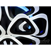Cветодиодная люстра Diasha A8118/6+3BK LED 3color dimmer