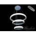 Подвесная светодиодная люстра кольца Diasha 8102-700+500+350GR dimmer