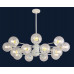 Люстра молекула в современном стиле Levistella 7526033-16 WH+CL