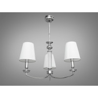 Люстра в спальню с абажурами Diasha 1017/3HR