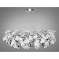 Люстра в спальню 12 ламп, хром Diasha 7162-12PHR