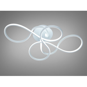 Стельова світлодіодна люстра біла 65 Вт Diasha WG5099/AWH