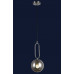 Светильник люстра подвесная в стиле лофт шар Levistella 9163818-1 CR+BK