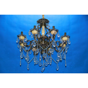 Люстра свеча LK004/8 (AB+WT1) Splendid-Ray
211306