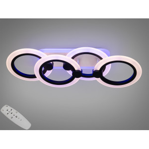 Лед люстра 85W Diasha HA8022/2+2BKLED3colordimmer