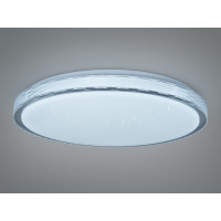 Стельова LED люстра Diasha Smart біла сіра 85Вт Diasha 6653/500GR